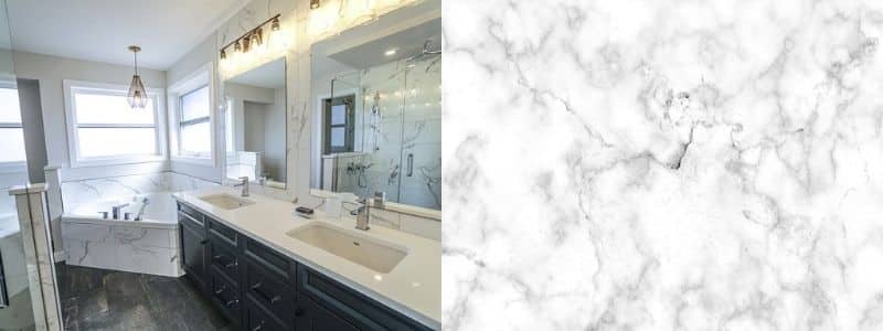 bagno in marmo realizzazione
